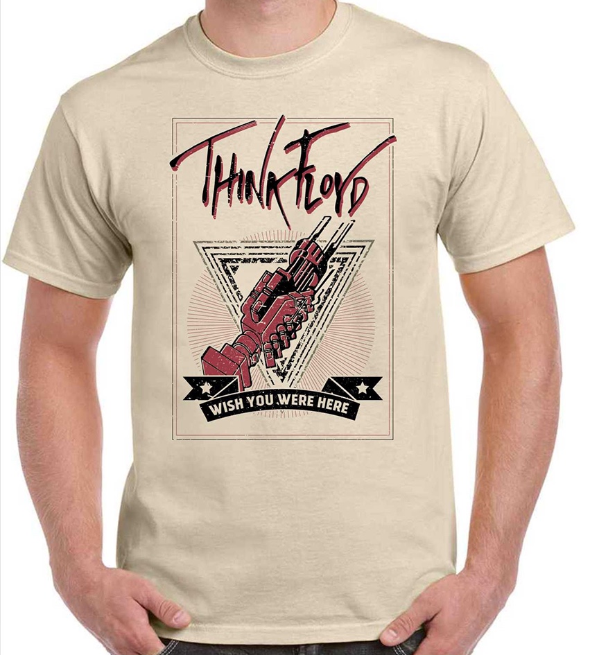 Wish You Here Were T-Shirt Sand